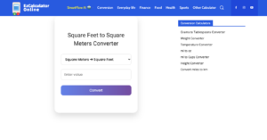 Area Converter - Convert Square Meters to Square Feet Easily