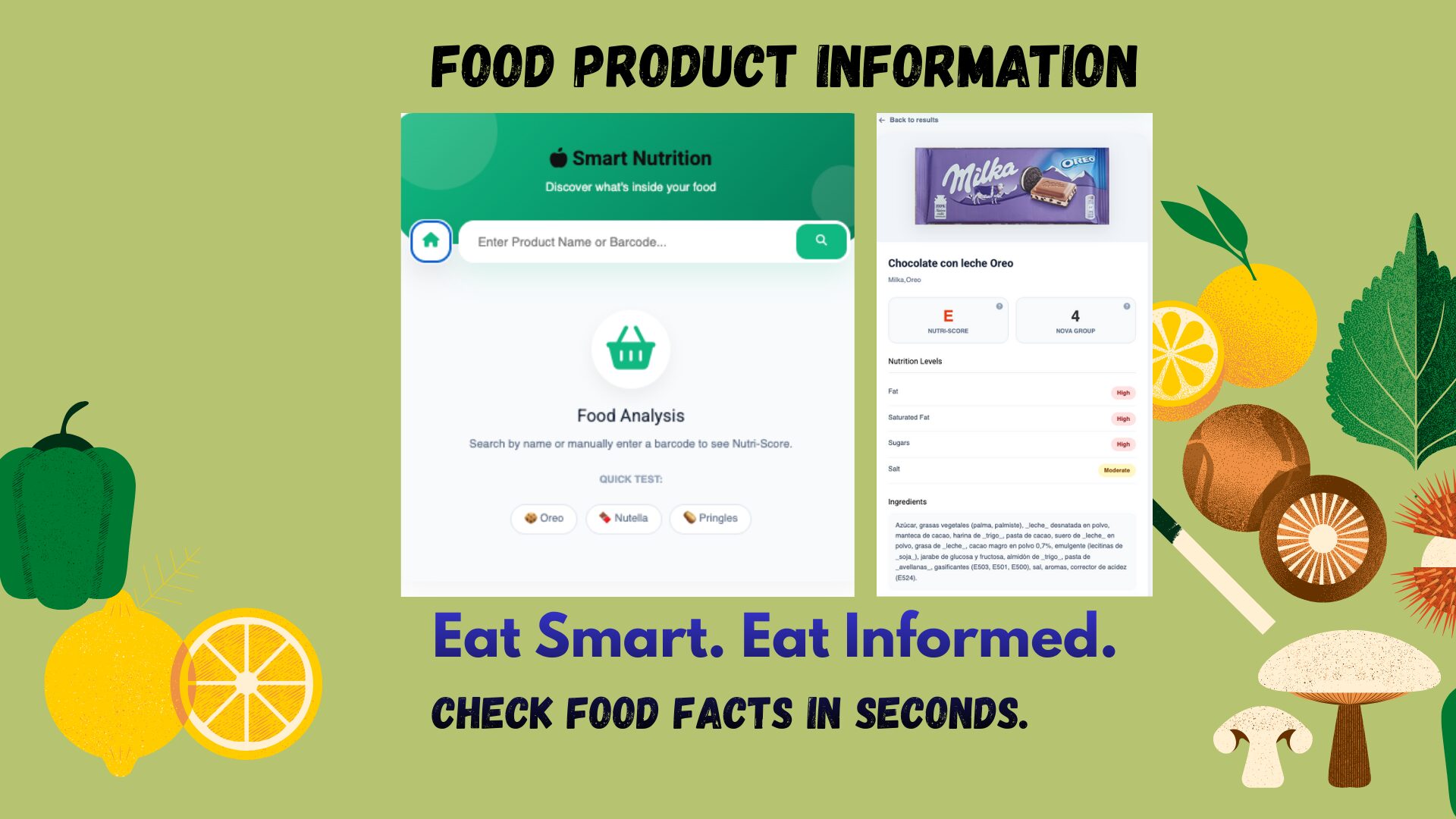 Food Product Information